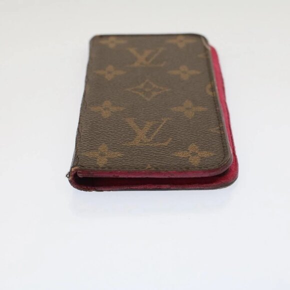 LOUIS VUITTON Monogram Folio iPhone 7 Case iPhone Case M63401 LV Auth 51319 - Picture 15 of 15